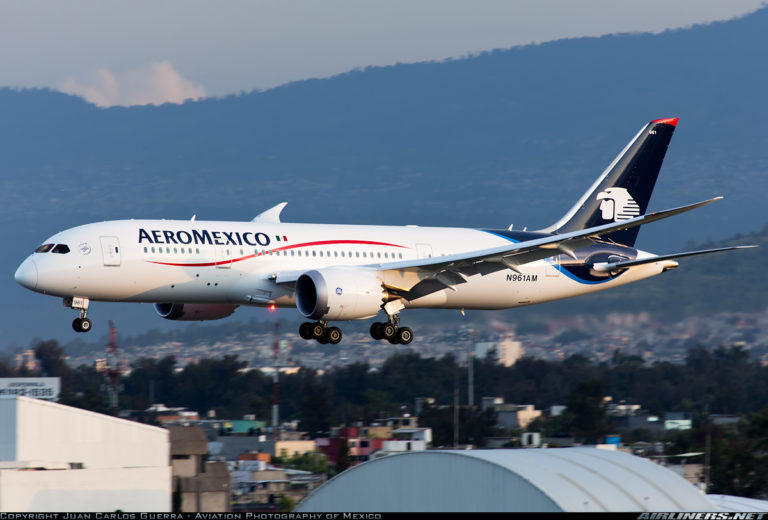 Aeroméxico Retira Su Primer Boeing 787 Dreamliner Enelaire 8571