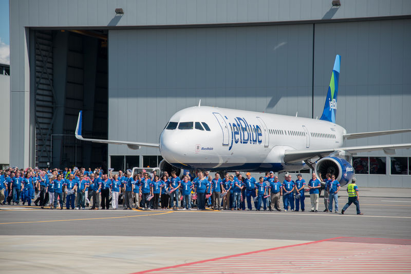 JetBlue Delivery Day