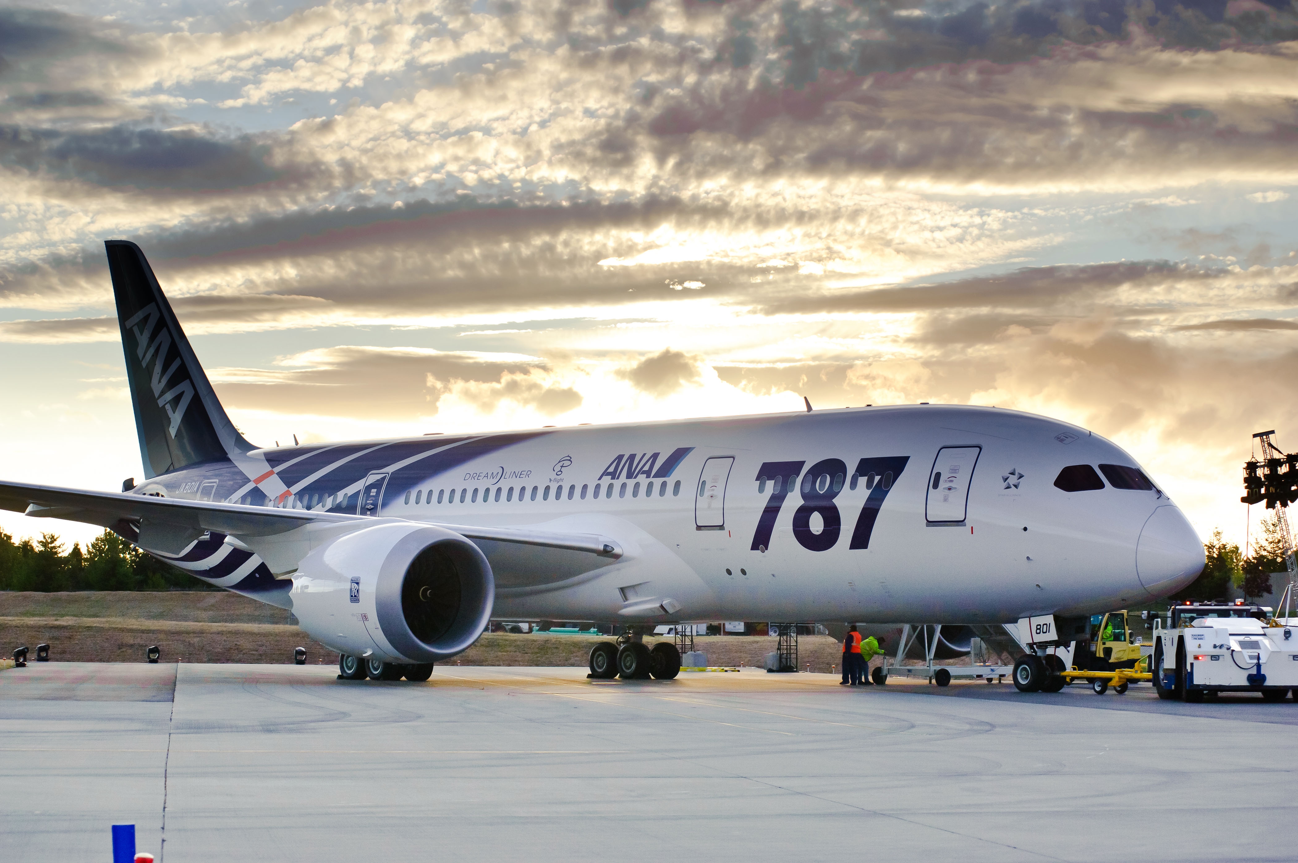 First 787 Delivery to ANA K65443-11
