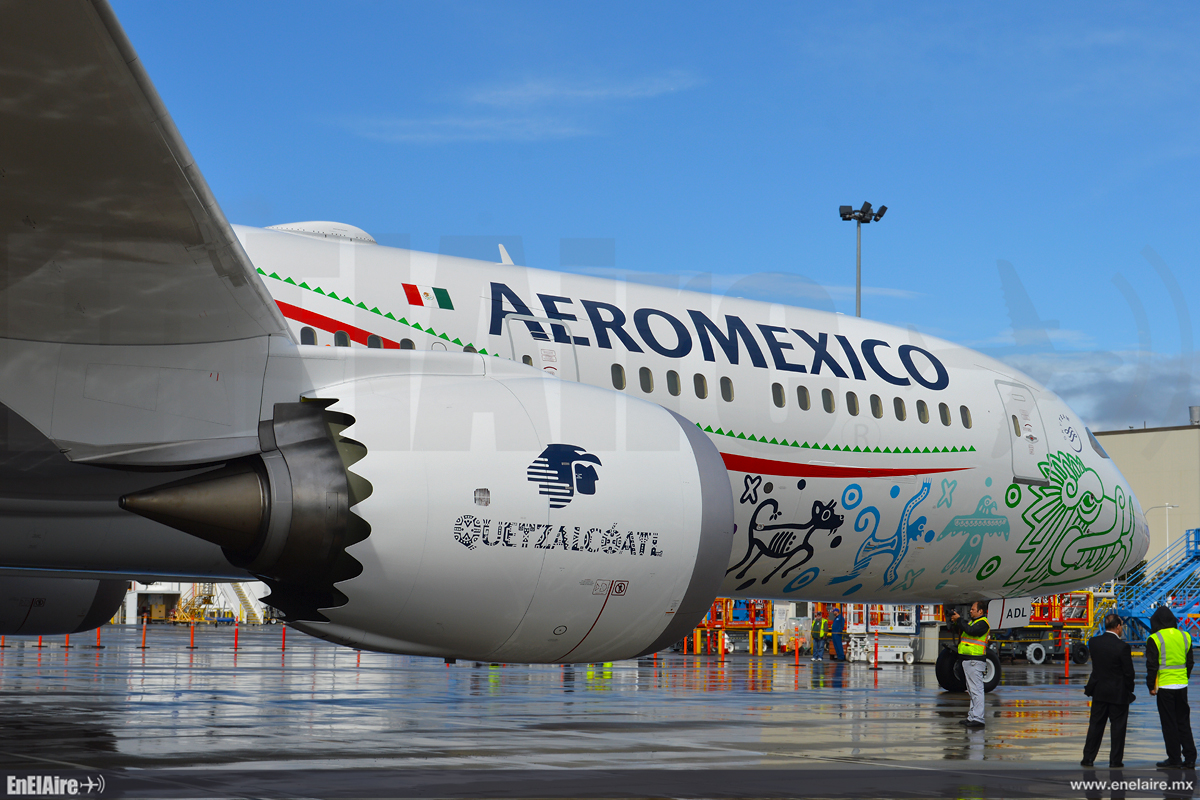 Galeria: Conocimos A «Quetzalcóatl», El Primer B787-9 De Aeroméxico ...