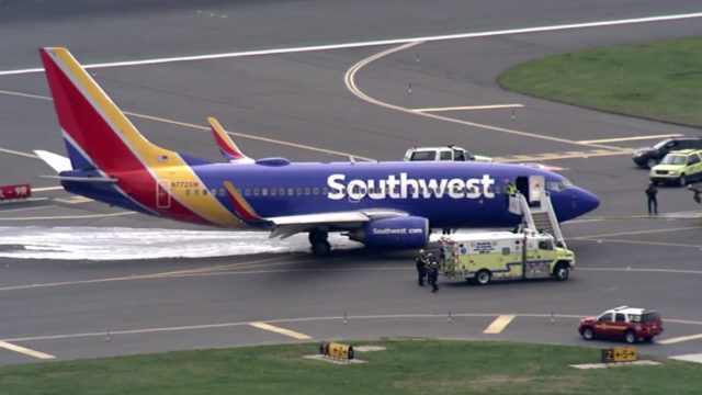 B737 De Southwest Aterriza De Emergencia Tras Daños Severos En Motor ...