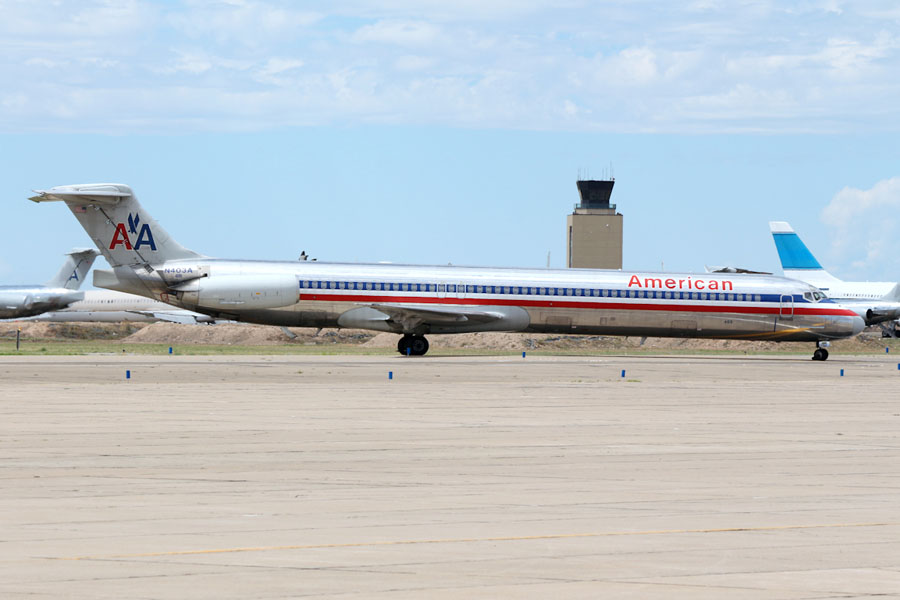 El MD-80 construido en 1986 era, hasta su retiro, el Mad Dog en servicio con American Airlines más viejo. (Créditos: Andy Egloff)