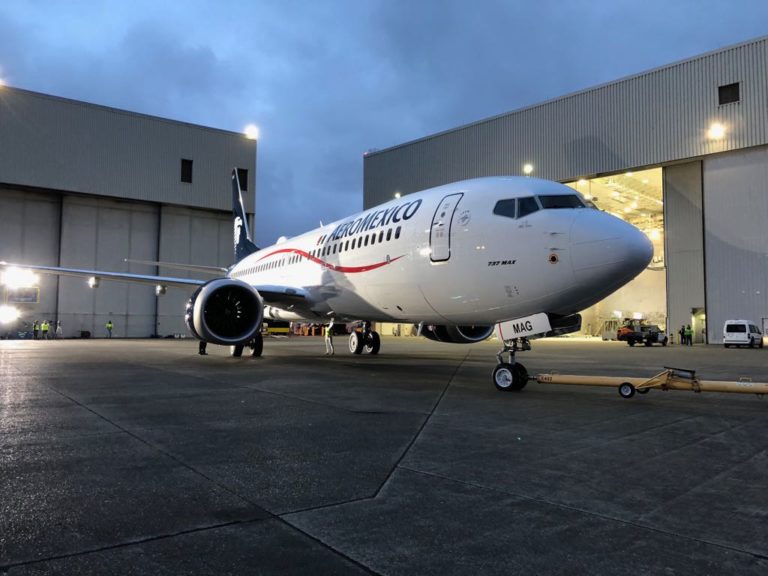 Aeroméxico presenta primer Boeing 737 MAX 8 EnElAire