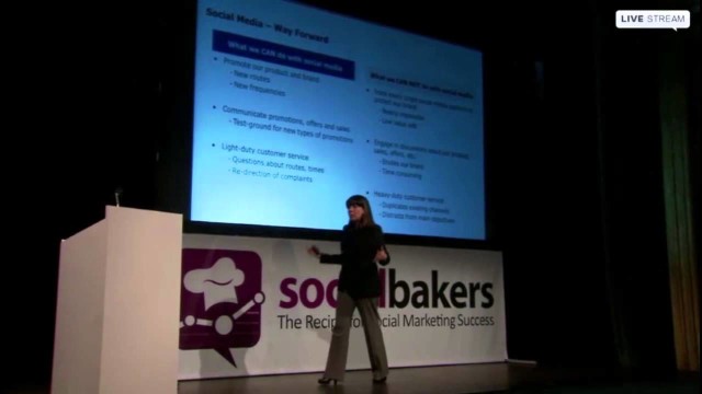 El equipo de Redes sociales eran solo 2 personas para 1 millón de seguidores. Aún así la aerolínea fue galardonada por socialbakers por el mejor desempeño en Social Media.
