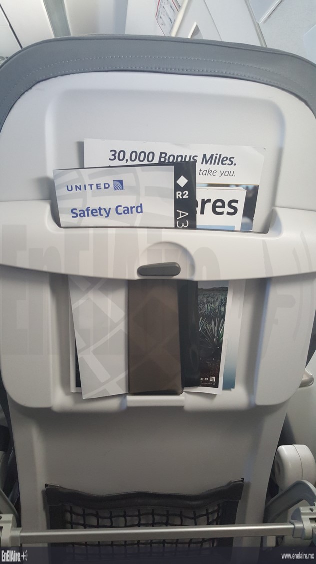 Asiento United Economy Plus