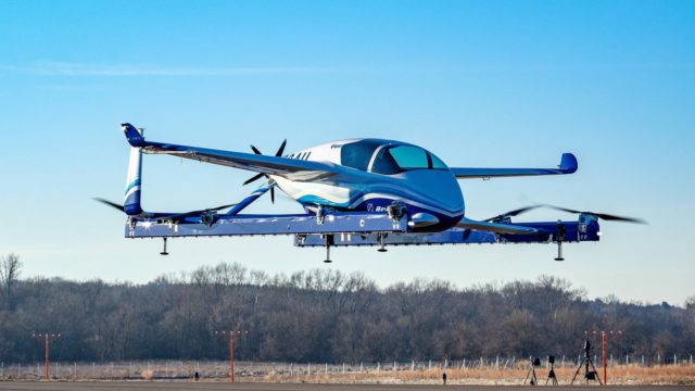 El vehículo autónomo aéreo de pasajeros de Boeing completa su primer vuelo