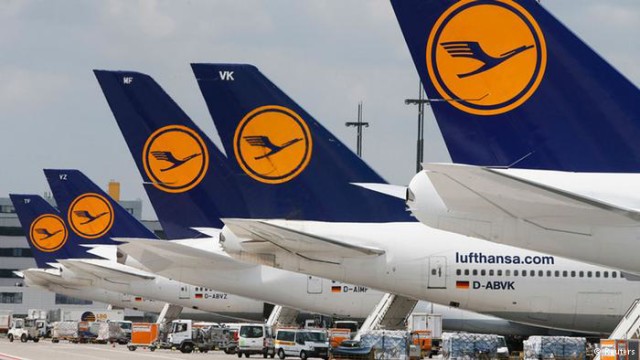 Lufthansa cancela 300 vuelos por huelga de sobrecargos