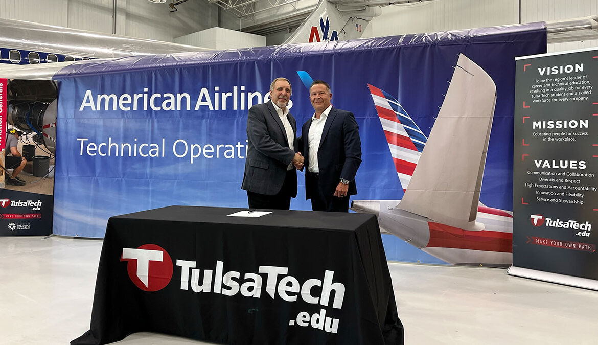 American Airlines y Tulsa Tech se asocian para impulsar el desarrollo de técnicos en mantenimiento