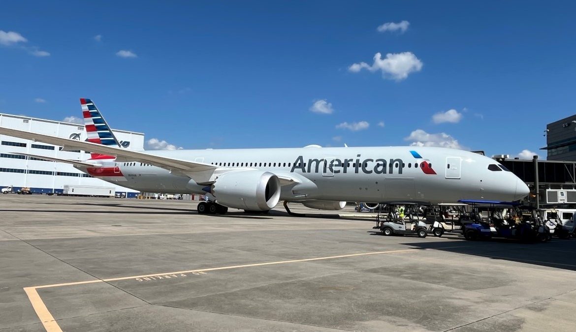 American Airlines recibe su avión de flota principal número 1 000