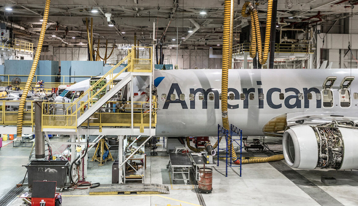 American Airlines anuncia nuevos puestos de mantenimiento de aviación