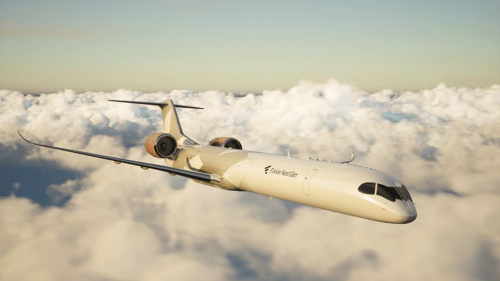 Fokker ha anunciado que creará su nuevo avión propulsado por hidrogeno