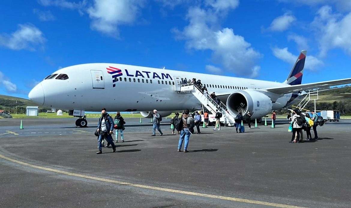 Grupo LATAM retoma operación regular a Rapa Nui