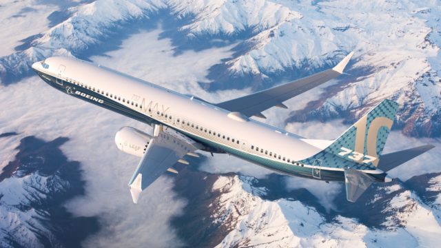 Boeing finaliza configuración de 737 MAX 10