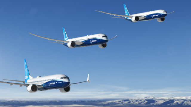 Boeing establece nuevo récord de entregas