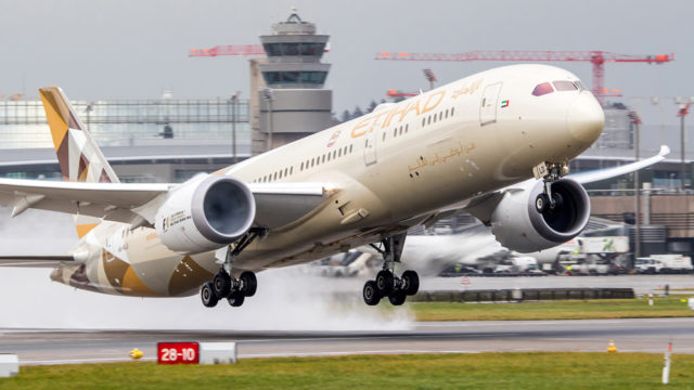 Etihad Airways impulsará su red europea con aeronaves Boeing 787-9 a Amsterdam y Madrid