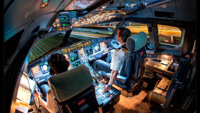 25 impresionantes fotografías tomadas por pilotos desde la cabina