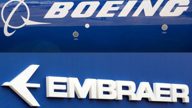 Boeing busca calmar temores de Brasil sobre posible alianza con Embraer