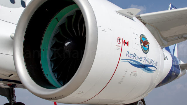 Problemas en motores P&W afectan entregas de A320neo