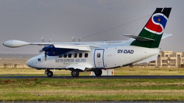 Se estrella Let L-140 de South Supreme Airlines en Sudán