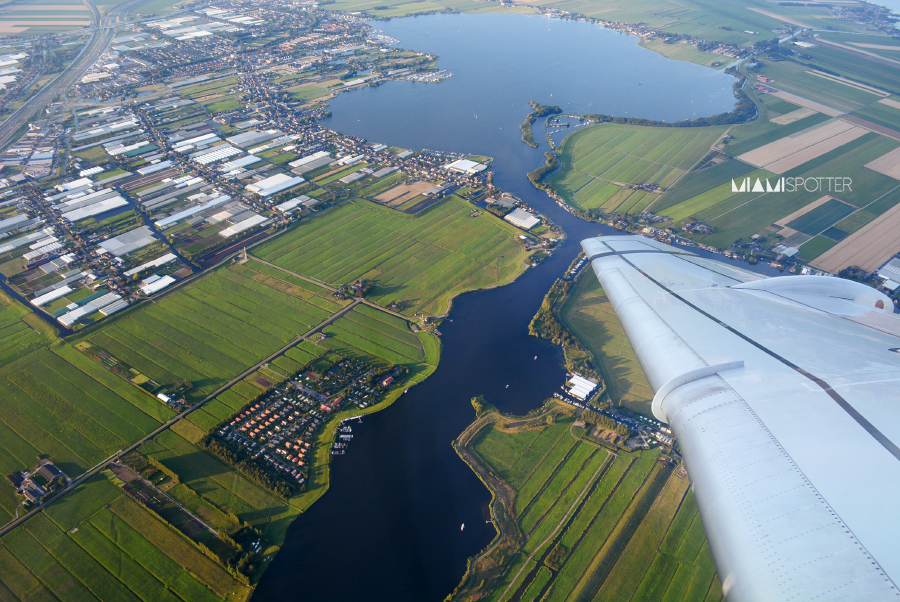 ¡La belleza de Holanda desde el aire nunca deja de fascinar!