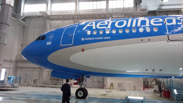 Aerolineas Argentinas recibirá su primer A330 “de fabrica”