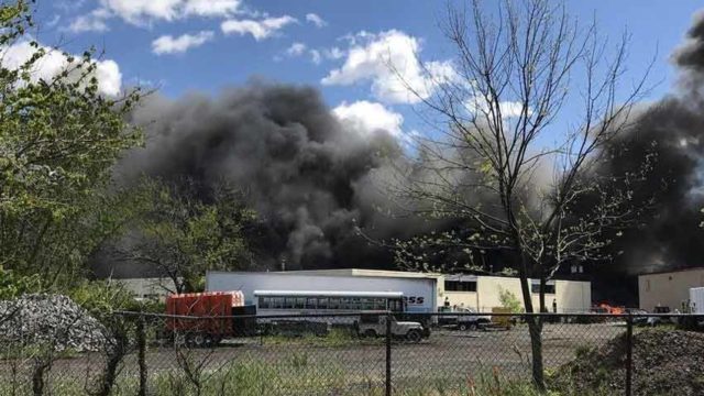 Aeronave se estrella en Nueva Jersey