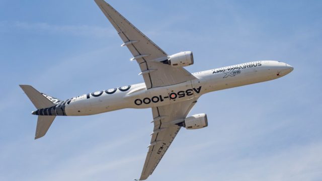 EASA emite advertencia sobre problemas de protección contra rayos en 13 aviones Airbus A350