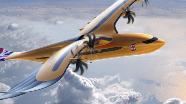 Airbus presenta concepto de avión futurista