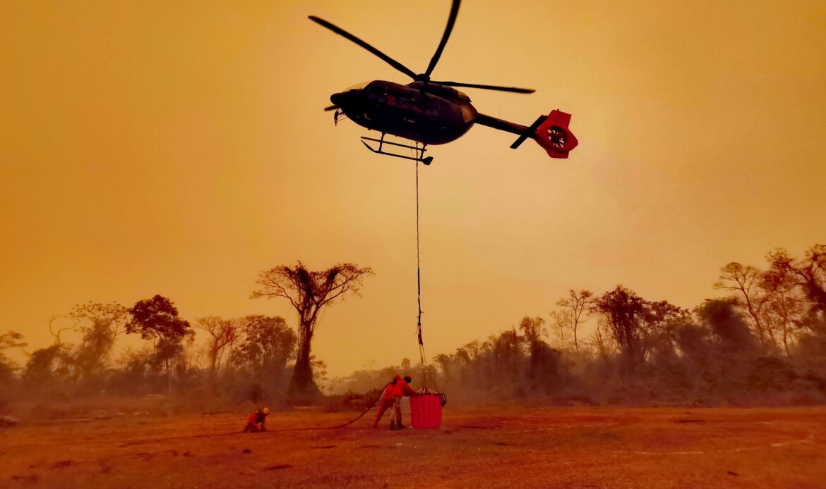 Ecocopter, Helisul y Airbus se unen para combatir incendios forestales