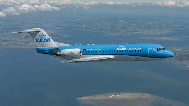KLM pone fin a las operaciones del Fokker 70