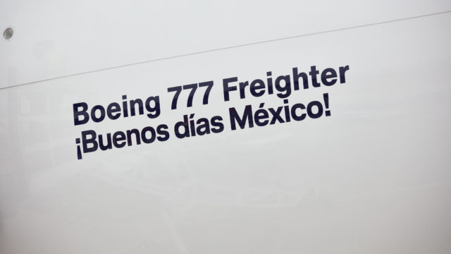“¡Buenos días México!” noveno B777F de Lufthansa Cargo en Frankfurt