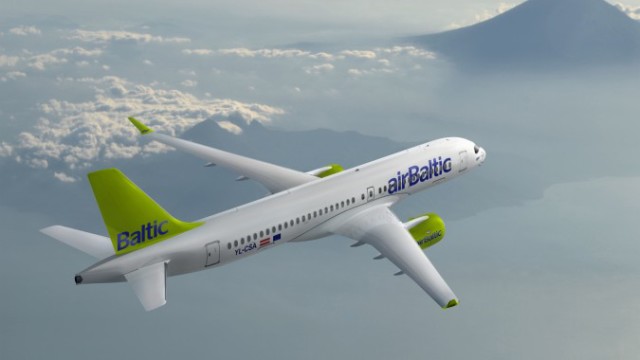 airBaltic, primer operador del CS300