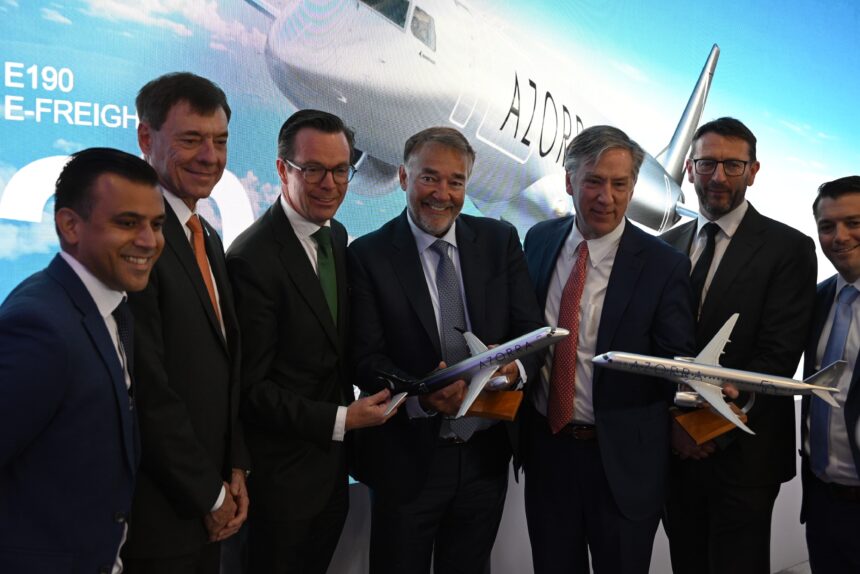 Azorra amplía su flota con 30 aeronaves Embraer E190-F