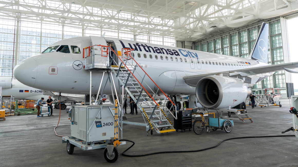 A319aeroshark_patchtest Lufthansa Group prueba una nueva generación de la tecnología AeroSHARK