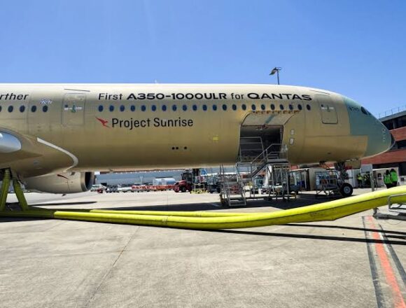 Airbus inicia las pruebas en vuelo del primer A350-1000ULR para Qantas