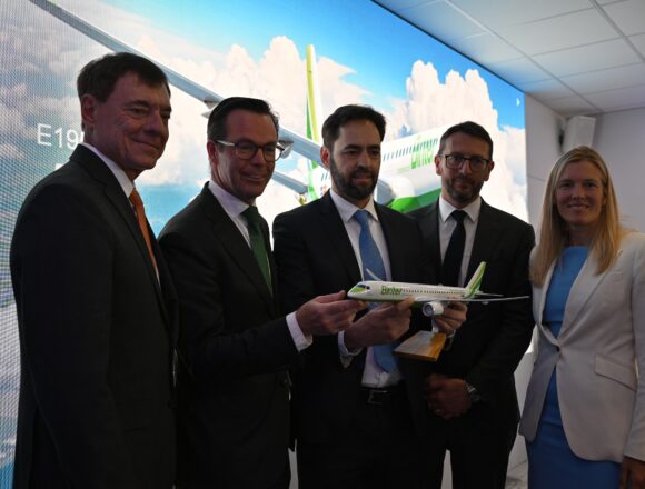 Binter ordena cinco Embraer E195-E2 adicionales
