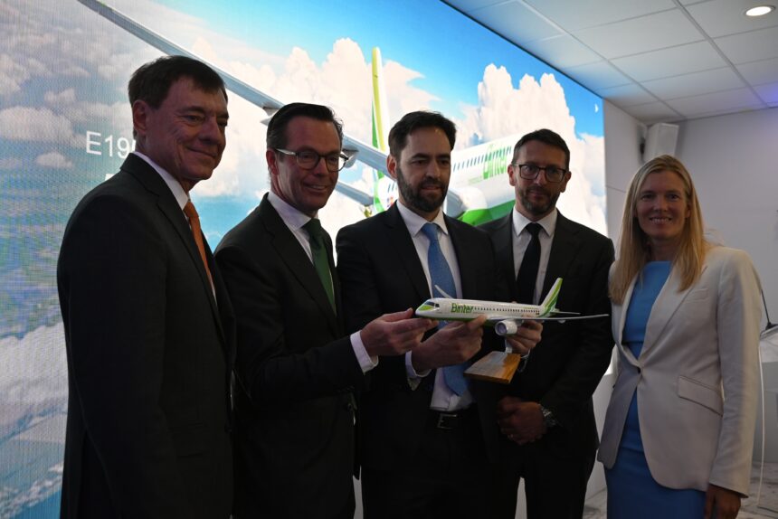 Binter ordena cinco Embraer E195-E2 adicionales