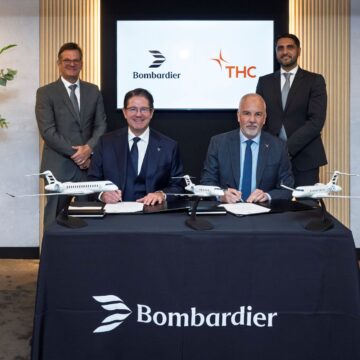 The Helicopter Company proyecta incorporar hasta 60 aviones Bombardier