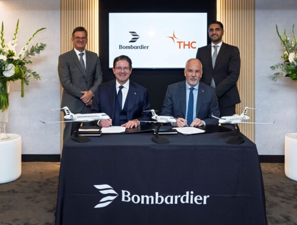 The Helicopter Company proyecta incorporar hasta 60 aviones Bombardier