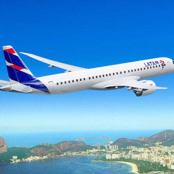 LATAM revela el interior de sus nuevos Embraer E195-E2