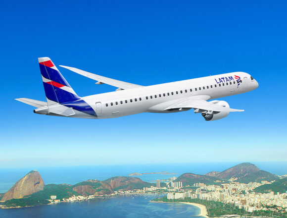 LATAM revela el interior de sus nuevos Embraer E195-E2
