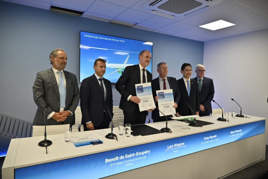FIA2026_SMBC Aviation Capital_7 SMBC Aviation Capital ordena 100 aviones de la familia Airbus A320neo