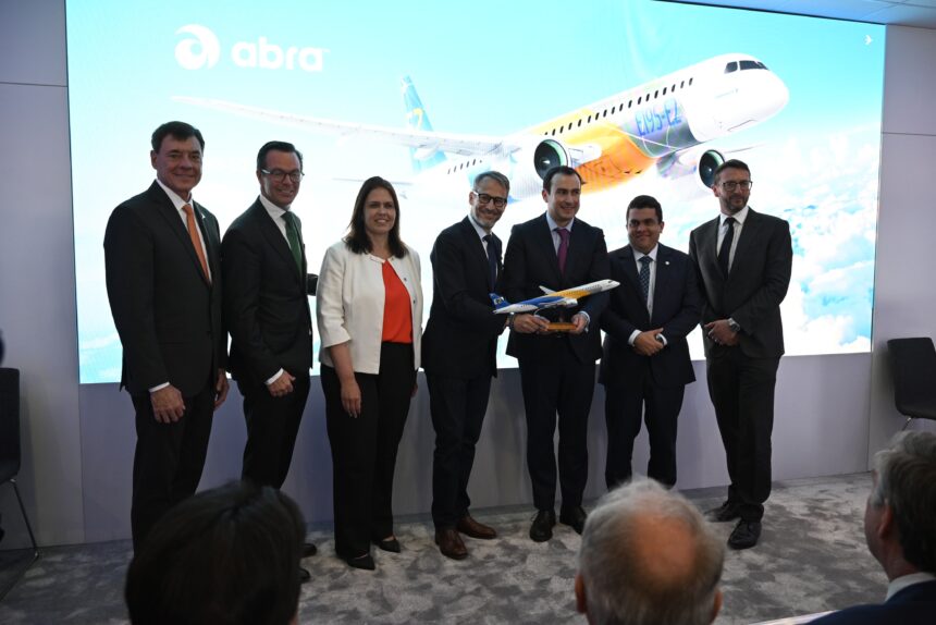 Grupo Abra firma con Embraer la compra de 45 aeronaves E195-E2