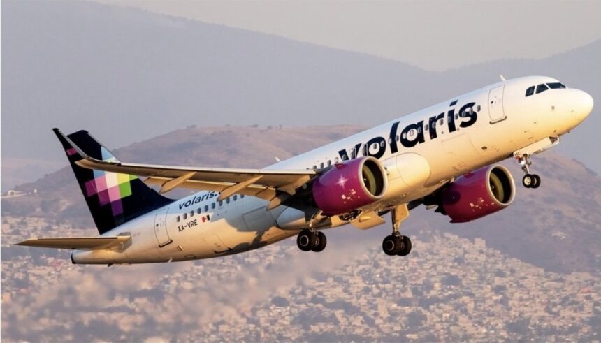 Volaris reporta crecimiento en pasajeros y capacidad durante julio