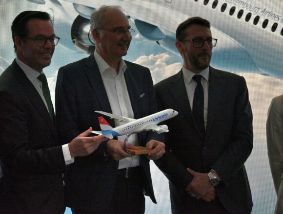 Luxair ordena tres Embraer E190-E2 y amplía su flota de nueva generación