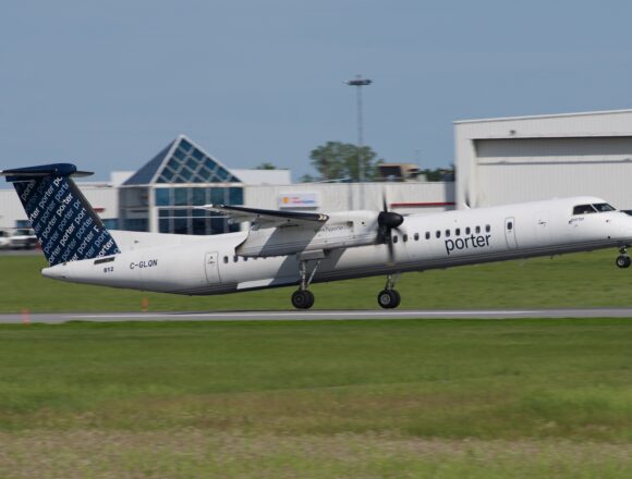 Porter Airlines modernizará los interiores de su flota Dash 8-400