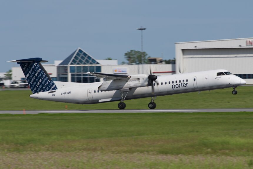 Porter Airlines modernizará los interiores de su flota Dash 8-400
