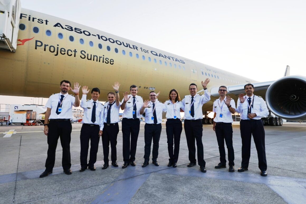 Airbus inicia las pruebas en vuelo del primer A350-1000ULR para Qantas