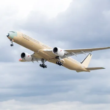 Primer A350-1000ULR de Project Sunrise llega por primera vez a Australia