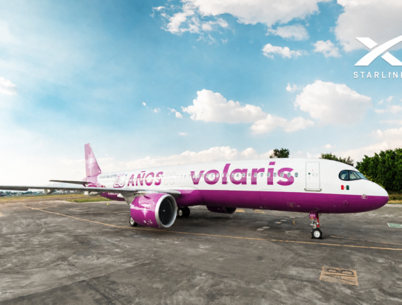 Volaris Volaris incorporará internet de Starlink en toda su flota a partir de 2027